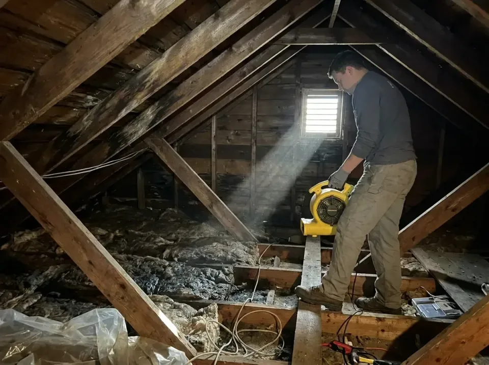 attic-water-damage-drying-proc-007 — frequently asked questions, Emergency Water Extraction & 24/7 Flood Response in Hobe So…